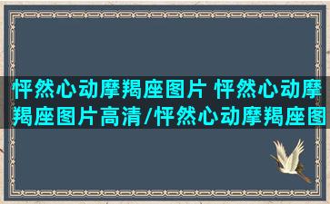 怦然心动摩羯座图片 怦然心动摩羯座图片高清/怦然心动摩羯座图片 怦然心动摩羯座图片高清-我的网站